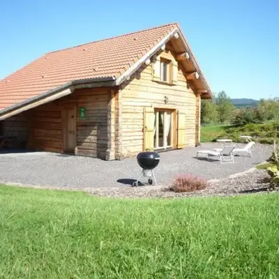 Chalet tout confort en bois
