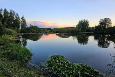 Paysage naturel près de la maison de vacances