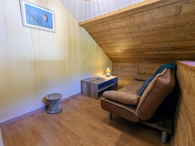 Plan de l'établissement Appartement à la ferme vosgienne avec terrasse, cheminée et wifi - FR-1-589-759
