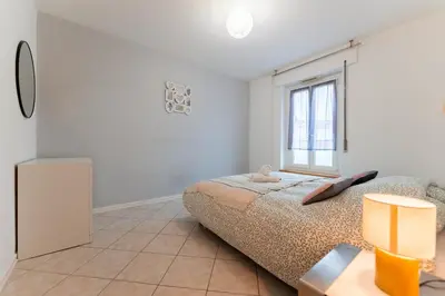Un ou plusieurs lits dans un hébergement de l'établissement Chez Margaux - Parking