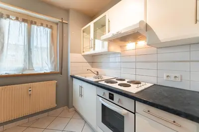 Cuisine ou kitchenette dans l'établissement Chez Margaux - Parking