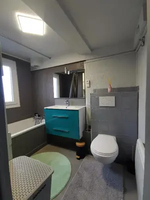 Salle de bains dans l'établissement Apparat