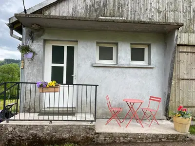 Balcon ou terrasse dans l'établissement Le Gîte du Chat Gru