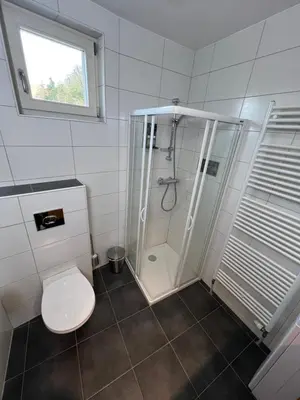 Salle de bains dans l'établissement Gîte du Bien-Être