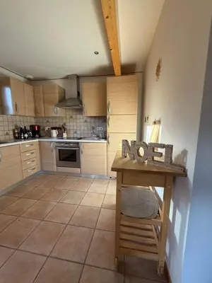 Cuisine ou kitchenette dans l'établissement Le Chalet des Vanneaux