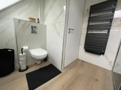 Salle de bains dans l'établissement La Closerie du Château - Vignoble à 10mn de COLMAR