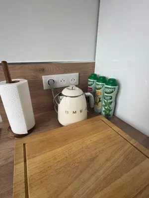 Plateau bouilloire dans l'établissement Maison des chênes