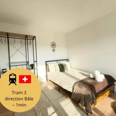 V5 Très Joli Studio proche Bâle