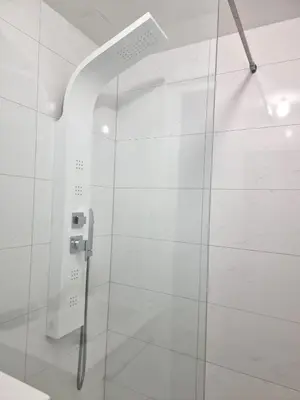 Salle de bains dans l'établissement Start appart