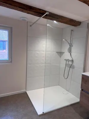 Salle de bains dans l'établissement Appartement 2023