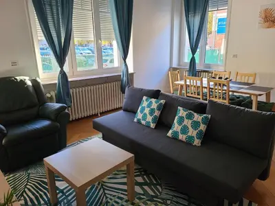 Coin salon dans l'établissement L'Authentique - Mulhouse Centre