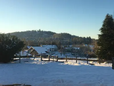 Paysage naturel près de la maison de vacances