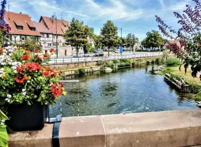 Vue sur la rivière ou le fleuve situé(e) à proximité de l'appartement