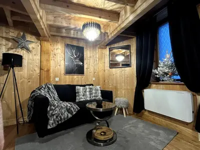 Coin salon dans l'établissement La Petite Maison