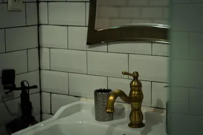 Salle de bains dans l'établissement Perle d'eau-Love Room-Jacuzzi-Sauna-Proche Montbéliard et Belfort
