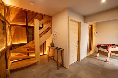 Plan de l'établissement Chalet Les Cimes - Sauna - Jacuzzi