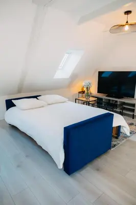 Un ou plusieurs lits dans un hébergement de l'établissement Sewwa Guest House
