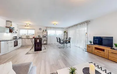 Cuisine ou kitchenette dans l'établissement 2 Bedroom Stunning Home In Schlierbach
