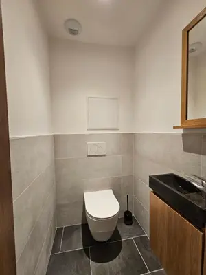 Salle de bains dans l'établissement L'Escargot - Maison avec espace bien être privatif