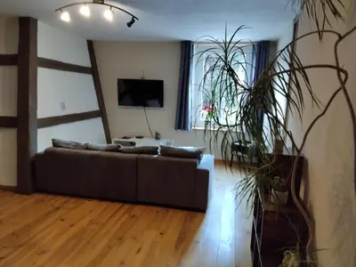 Télévision ou salle de divertissement dans l'établissement Ferme de la Ribotte