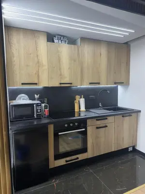 Cuisine ou kitchenette dans l'établissement Ciné &chill