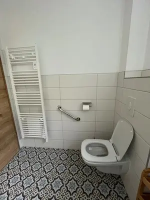 Salle de bains dans l'établissement Gîte Cigogne et Sanglier