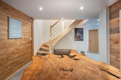 Plan de l'établissement Chalet L'Echappée Belle, luxury with spa and sauna