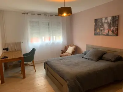 Un ou plusieurs lits dans un hébergement de l'établissement T3 au centre-ville à Belfort