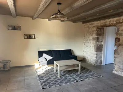 Coin salon dans l'établissement La Ferme