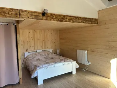 Un ou plusieurs lits dans un hébergement de l'établissement La Ferme