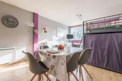Plan de l'établissement Studio Résidence les Oursons - parking privé