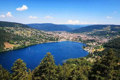 Paysage naturel près de la maison de vacances