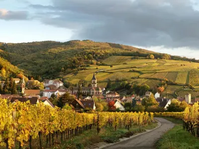 Paysage naturel près de la maison de vacances
