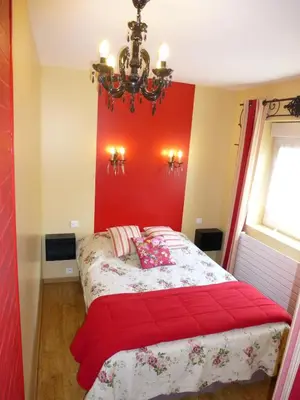 Un ou plusieurs lits dans un hébergement de l'établissement G2 Fully equipped apartment 1 à 4 pers 3 stars WiFi