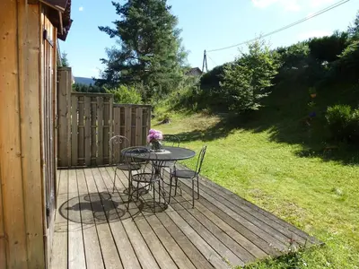 Jardin de l'établissement G2 Fully equipped apartment 1 à 4 pers 3 stars WiFi