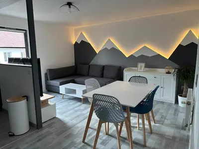 Coin salon dans l'établissement Le Vieux Thannois