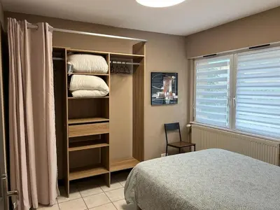 Un ou plusieurs lits dans un hébergement de l'établissement T2 Chaleureux logement a Thann