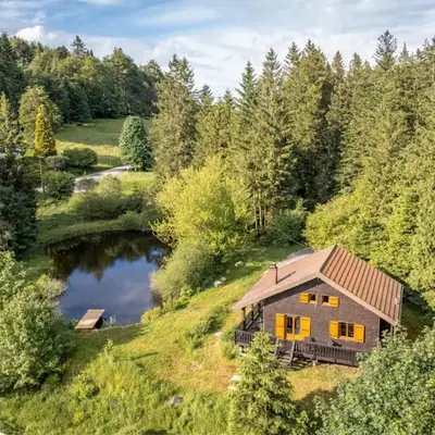 Chalet moderne avec cheminée et animaux bienvenus proche de Gérardmer - FR-1-589-778