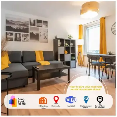 Merles 15 1er Etage Centre Mulhouse Stationnement