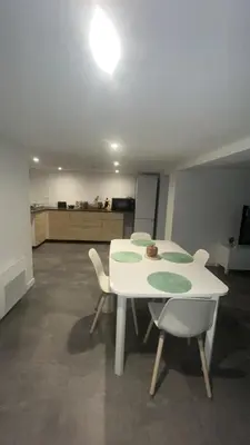 Plan de l'établissement Les chambre de Marie studio Rez de chaussé