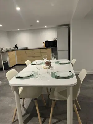 Plan de l'établissement Les chambre de Marie studio Rez de chaussé