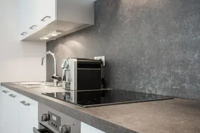 Cuisine ou kitchenette dans l'établissement MY SWEET HOMES - Appartements avec SPA