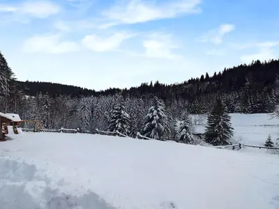 L'établissement Le Petit Paradis, Spa-Sauna and Gym en hiver