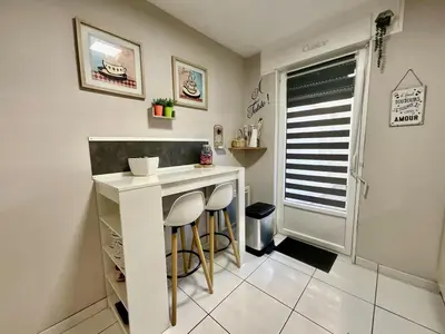 Plan de l'établissement Le Cosy Blanchepierre, bel appartement classé 3 étoiles