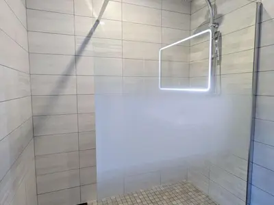 Salle de bains dans l'établissement Appartement spacieux à Le Tholy, 6 pers, Vosges - FR-1-589-784