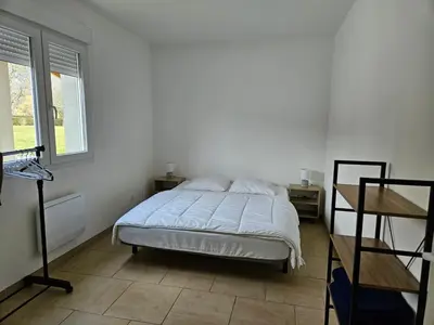 Un ou plusieurs lits dans un hébergement de l'établissement Le gîte des Vosges 2