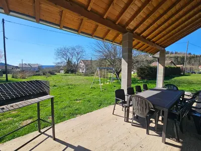 Paysage naturel près de la maison de vacances