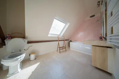 Salle de bains dans l'établissement Great Accommodation Colmar Free Parking