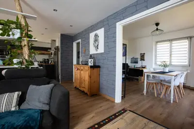 Cuisine ou kitchenette dans l'établissement Rare Maison moderne proche centre avec jardin parking gratuit