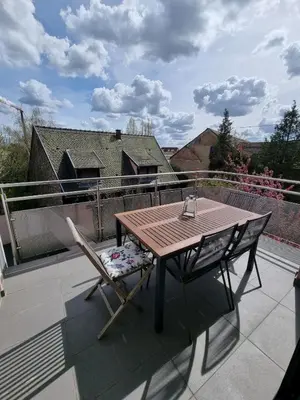 Balcon ou terrasse dans l'établissement Chez Steph et Guillaume